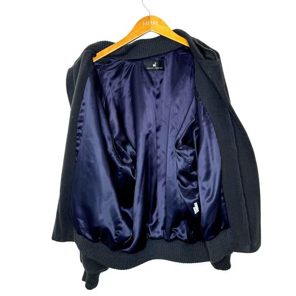 Peruvian Connection baby alpaca bomber jacket - Picture 3 of 12